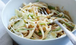 Linguine with Sprouts, Cucumbers, and Peanut Sauce – Kosher Recipes | OU Kosher Certification – OU K