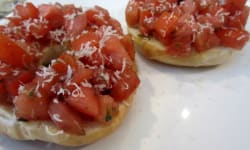 Tomato Basil Bagel Bruschetta – Kosher Recipes | OU Kosher Certification