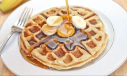Banana Waffles with Pecan Maple Syrup – Kosher Recipes | OU Kosher  Certification – OU Kosher Certification