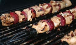 Chicken, Plum, and Red Onion Kebabs with Couscous  – Kosher Recipes | OU Kosher Certification – OU Kosher Certification