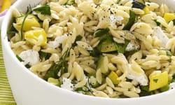 Orzo with Summer Squash and Toasted Hazelnuts – Kosher Recipes | OU Kosher Certification – OU Kosher