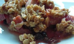 Rhubarb Raisin Crisp – Kosher Recipes | OU Kosher Certification – OU Kosher Certification