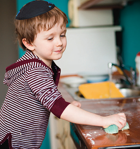 Why Making Your Children Work Matters: How Cleaning for Pesach Can Develop Your Child’s Self-Esteem