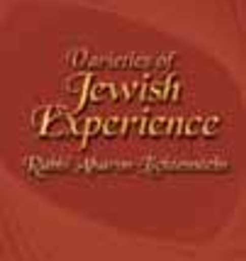 Varieties of Jewish Experience