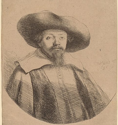 What Was the First Notable Rabbinical Portrait in Western Art?