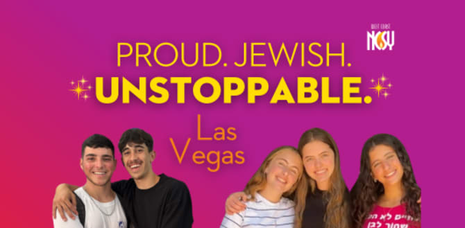 Las Vegas: Proud. Jewish. Unstoppable.