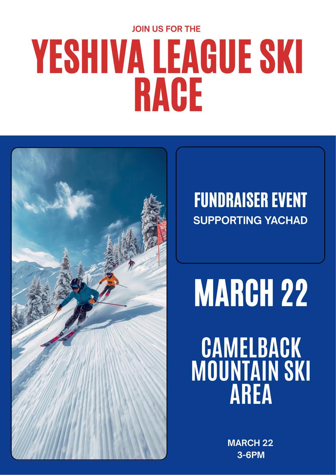 Yeshiva League Ski Race For Yachad