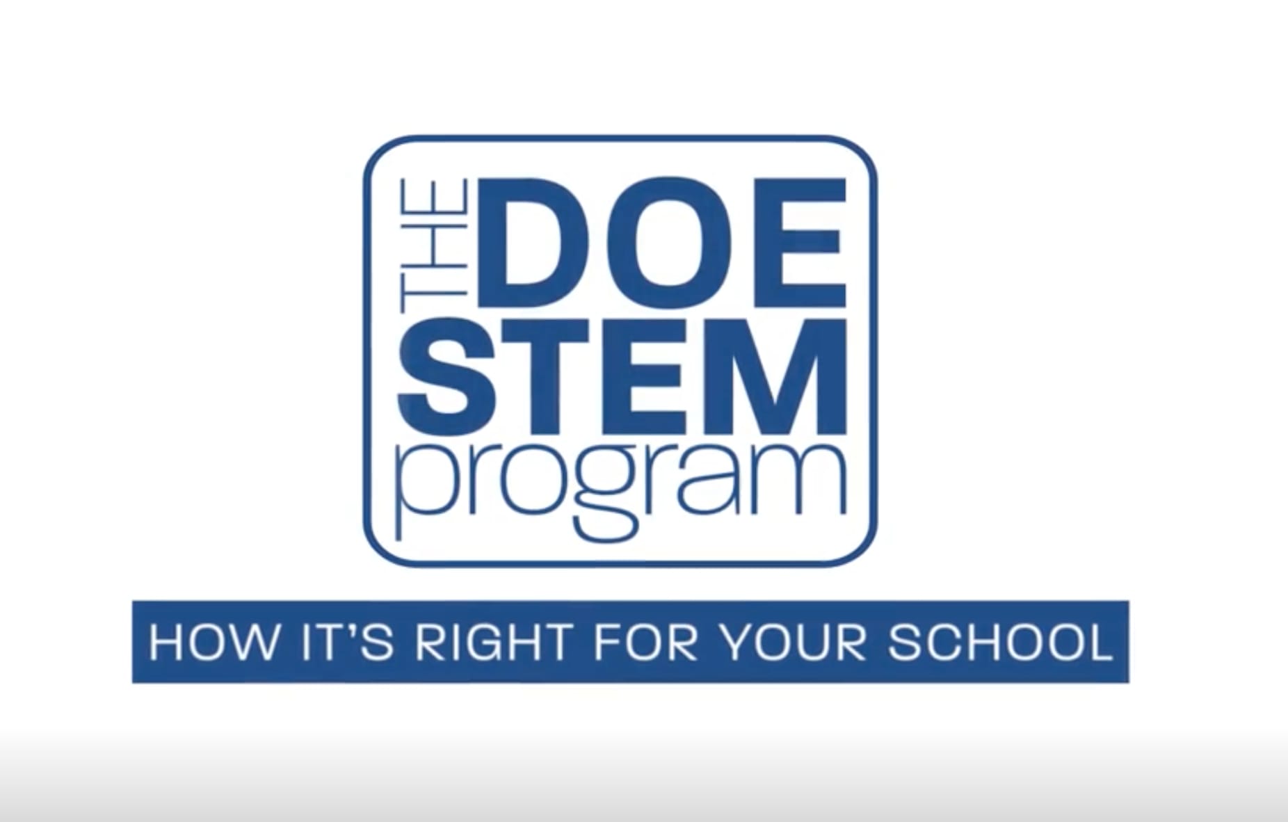 Teacher STEM Program Video
