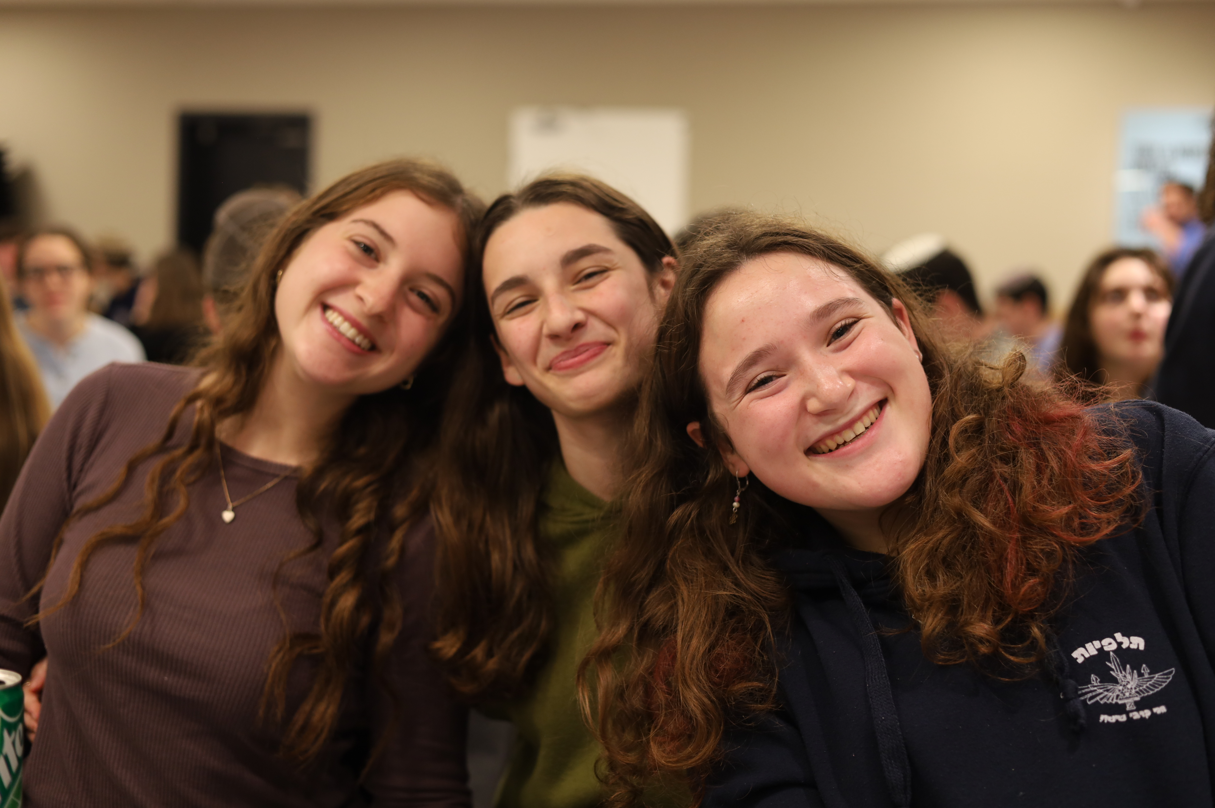 Madricha learning with teens during evening program (placeholder)