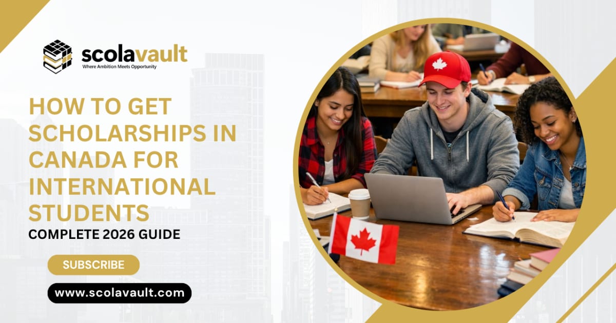 How to Get Scholarships in Canada for International Students – Complete 2026 Guide