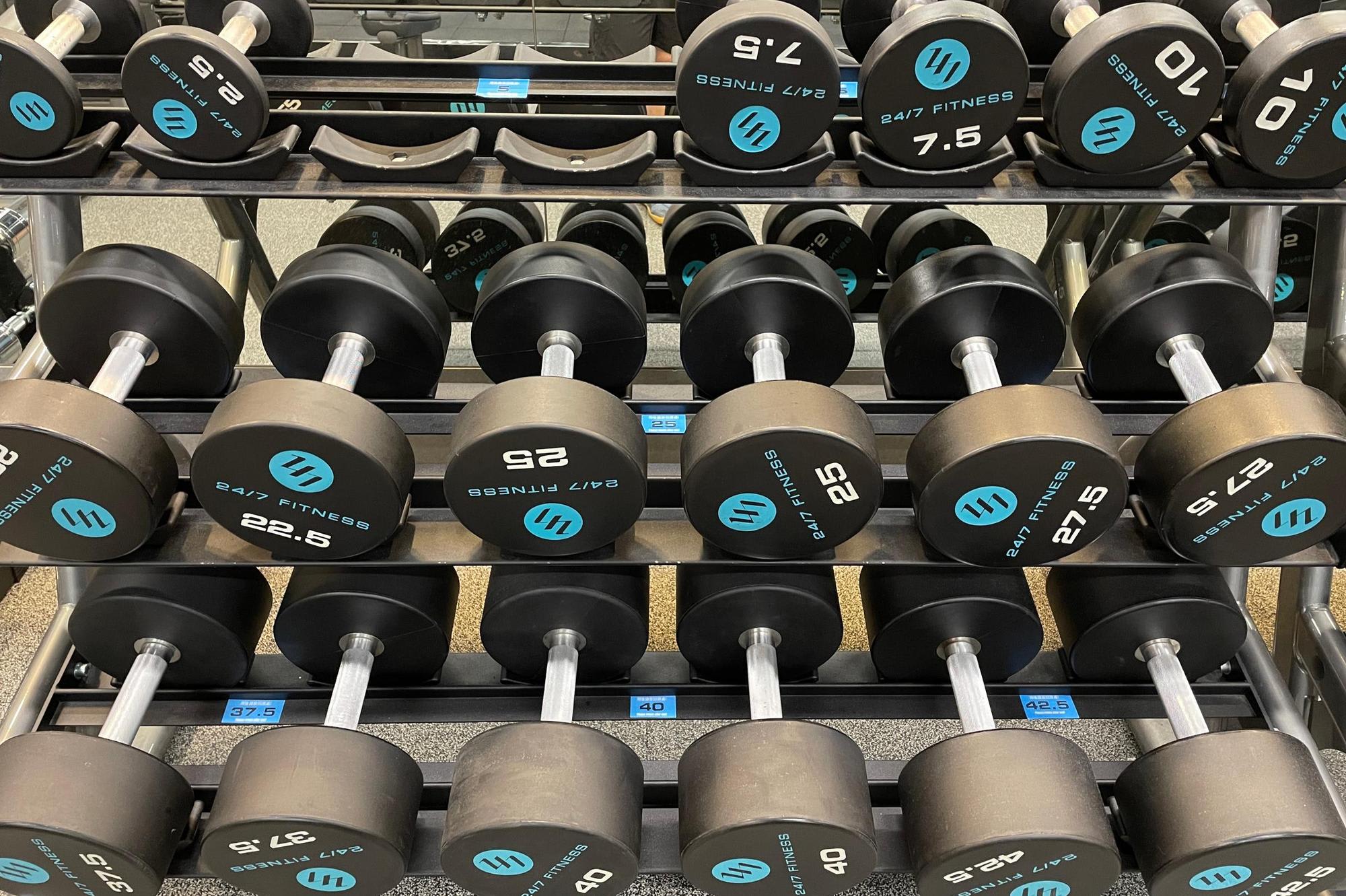 It's impossible to place a dumbbell rack at my home.