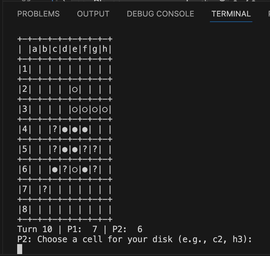It's so weird to play in a console where the grid is displayed in rectangle.