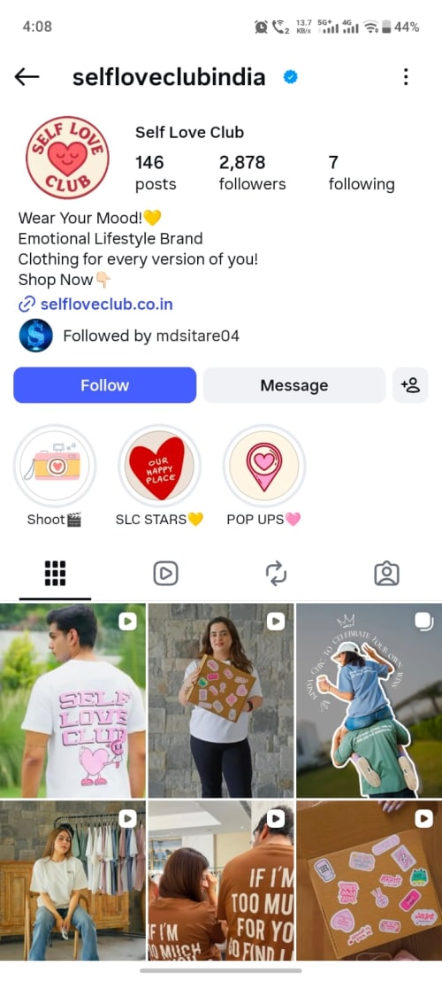 Self Love Club on Instagram