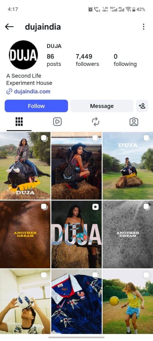 Duja on Instagram