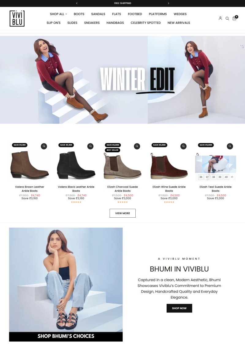 Viviblu website