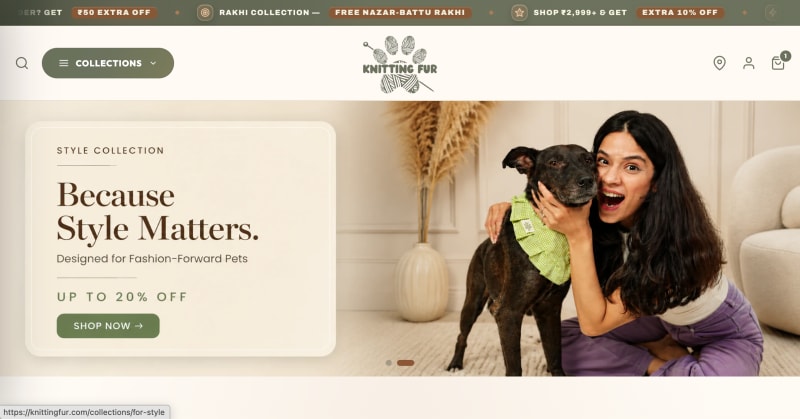 KnittingFur website
