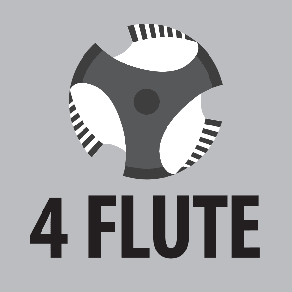 Number of Flutes - 4