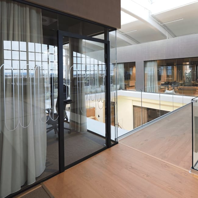 MV-Alukarm, Sorteloksert, til tredør, 4hengsler, SPESIAL 994xOPPGI HØYDEx75mm