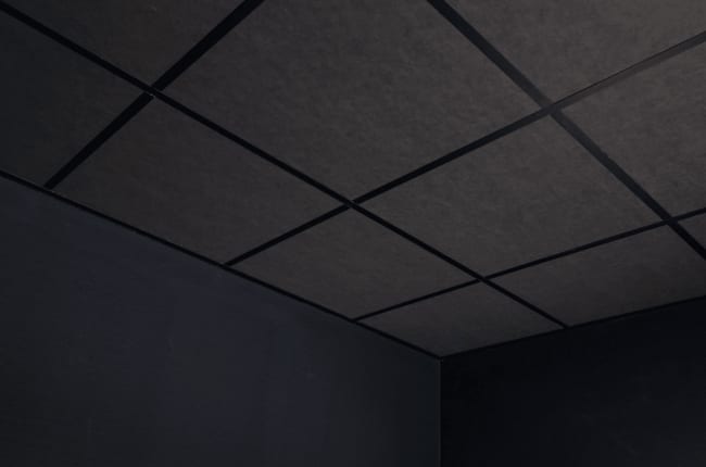 Rockfon Color-all Charcoal (sort)X-kant 1200x600x22 