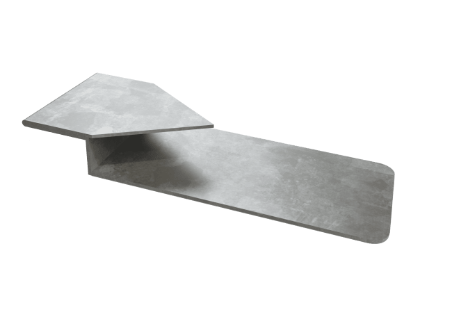 Rockfon, Kantklips til 22mm X-plater pk á 100 stk