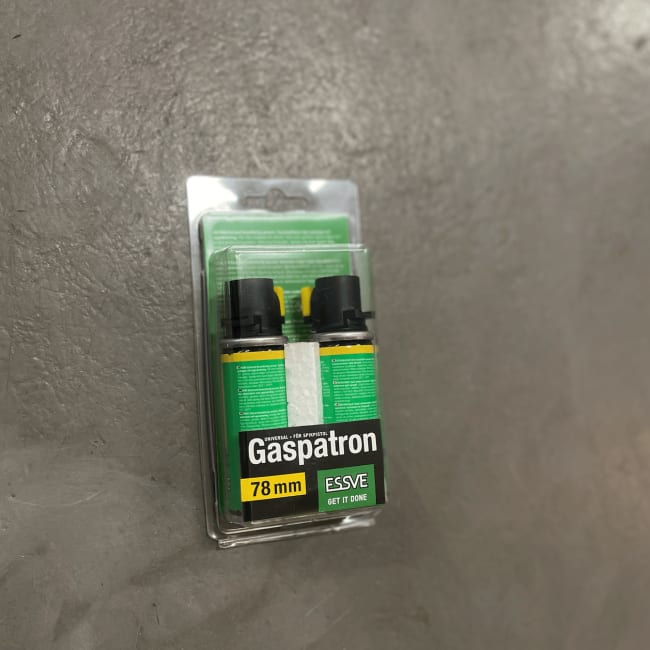 Refill, Gasspatron, for dykkertpistol, 78mm, pk á 2 flasker