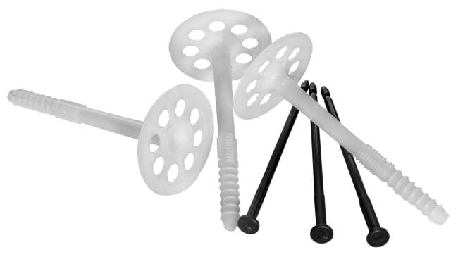 Himlingstilbehør, Rockfon, Festeplugg isolasjon 90mm, HVIT, pk á 250 stk