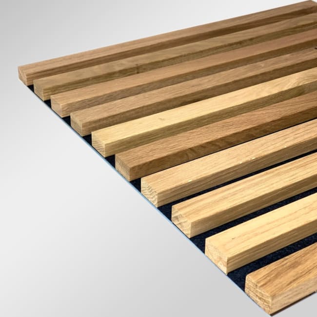 MV-Trespile, Himling, mattlakk Eik 27x34 mm, Sort duk 1200 x 600 mm T-35