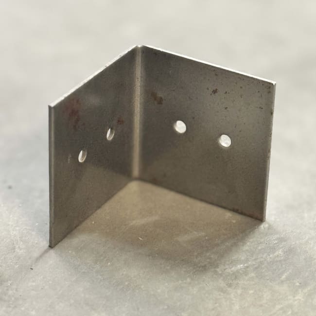 Montasjevinkel, for MV-stender, 70x70x74mm 70x70x74mm