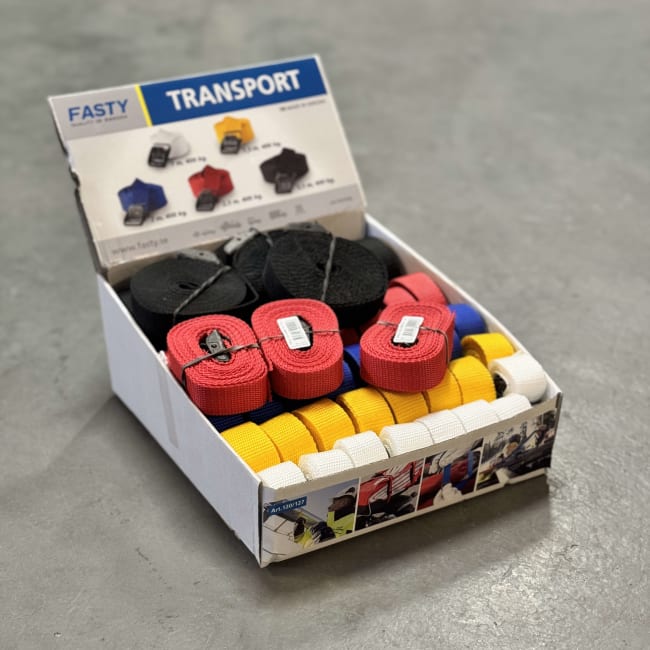 Pakkestropp Assortert, uten jekk per stk