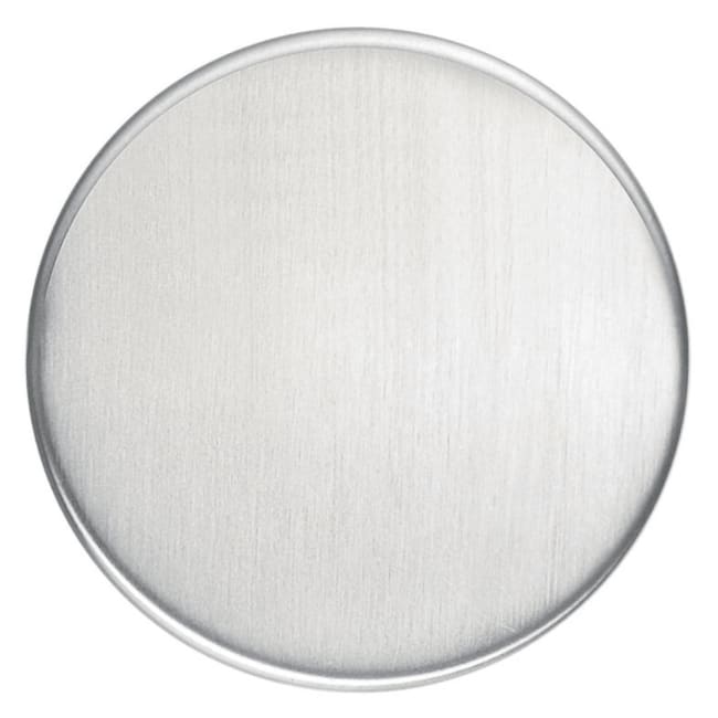 Blindskilt, Stål børstet - 11065, komplett, pk á 2stk pk á 2 stk