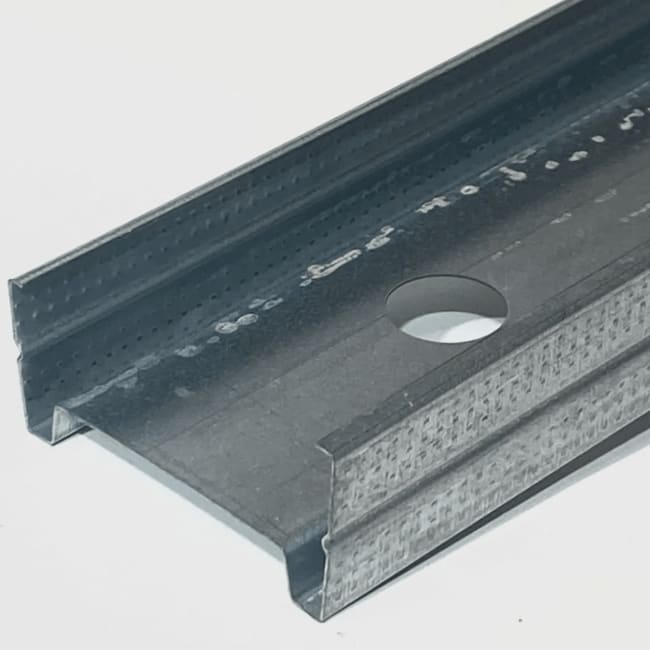 Stender, Stål, 70x36, L=3800mm T=0.56, 70x36mm