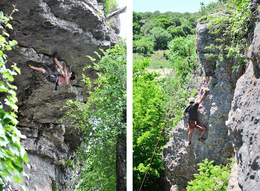 8 Best Places to Climb- Photo courtesy of Glenda Reyes-Ortiz: travis County Parks Website