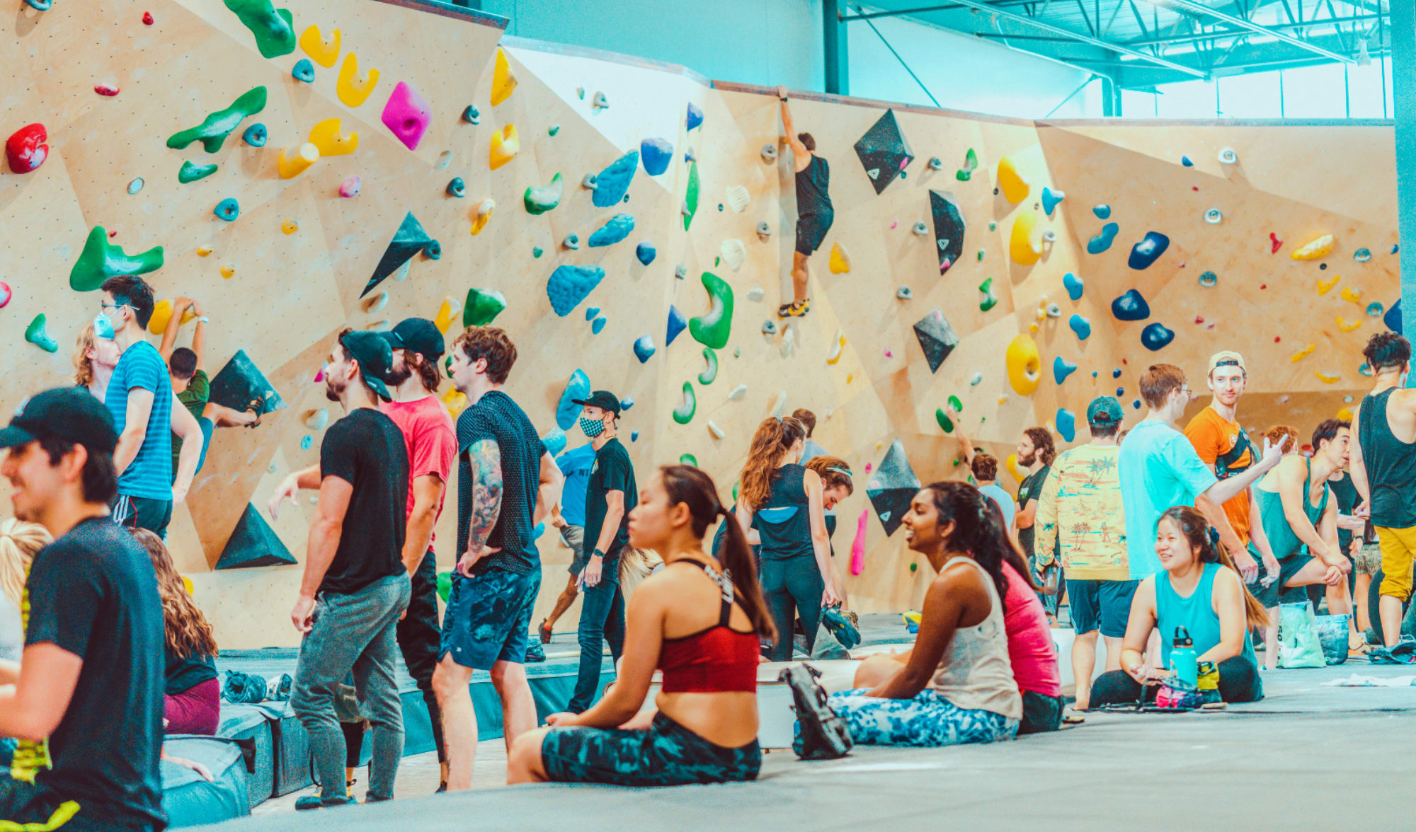 BIPOC climb event