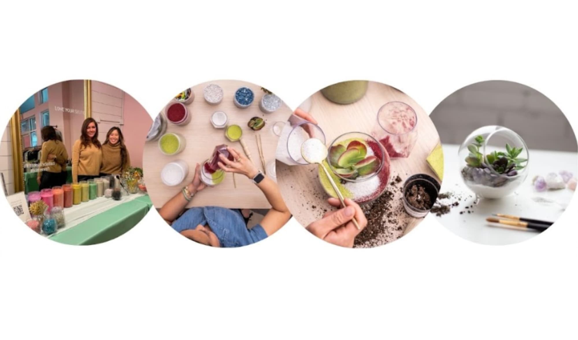 build your own terrarium event