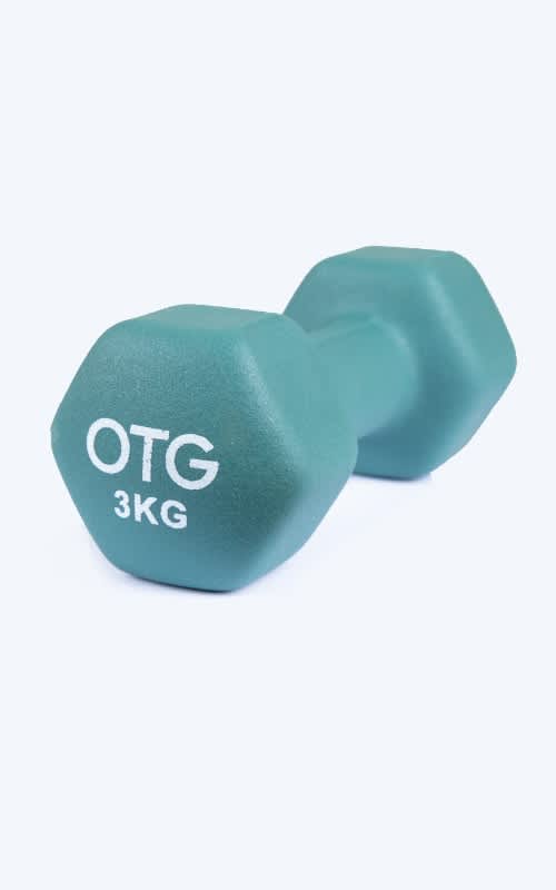 OTG 3kg Neoprene Dumbbell