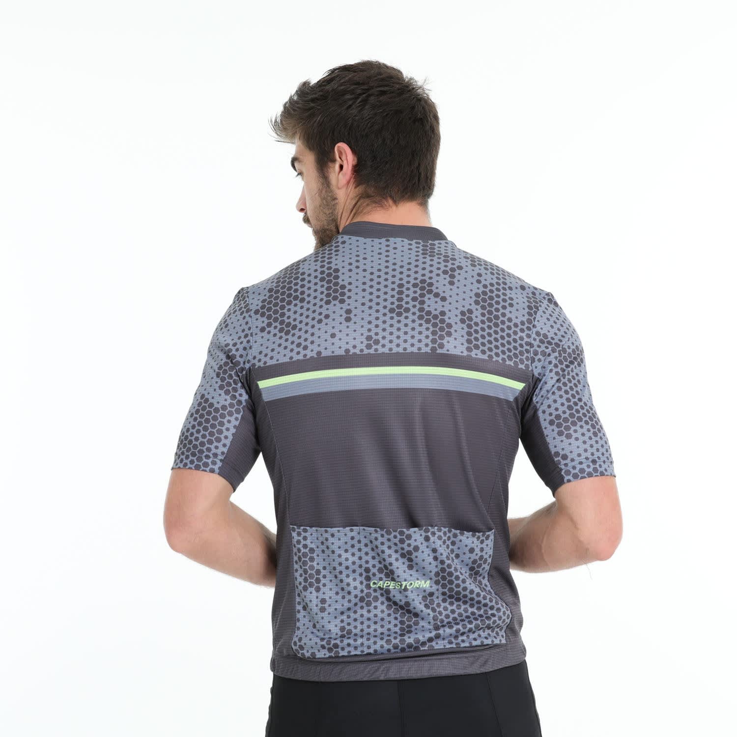 Capestorm Men's Marbled Camo Cycling Jersey - default