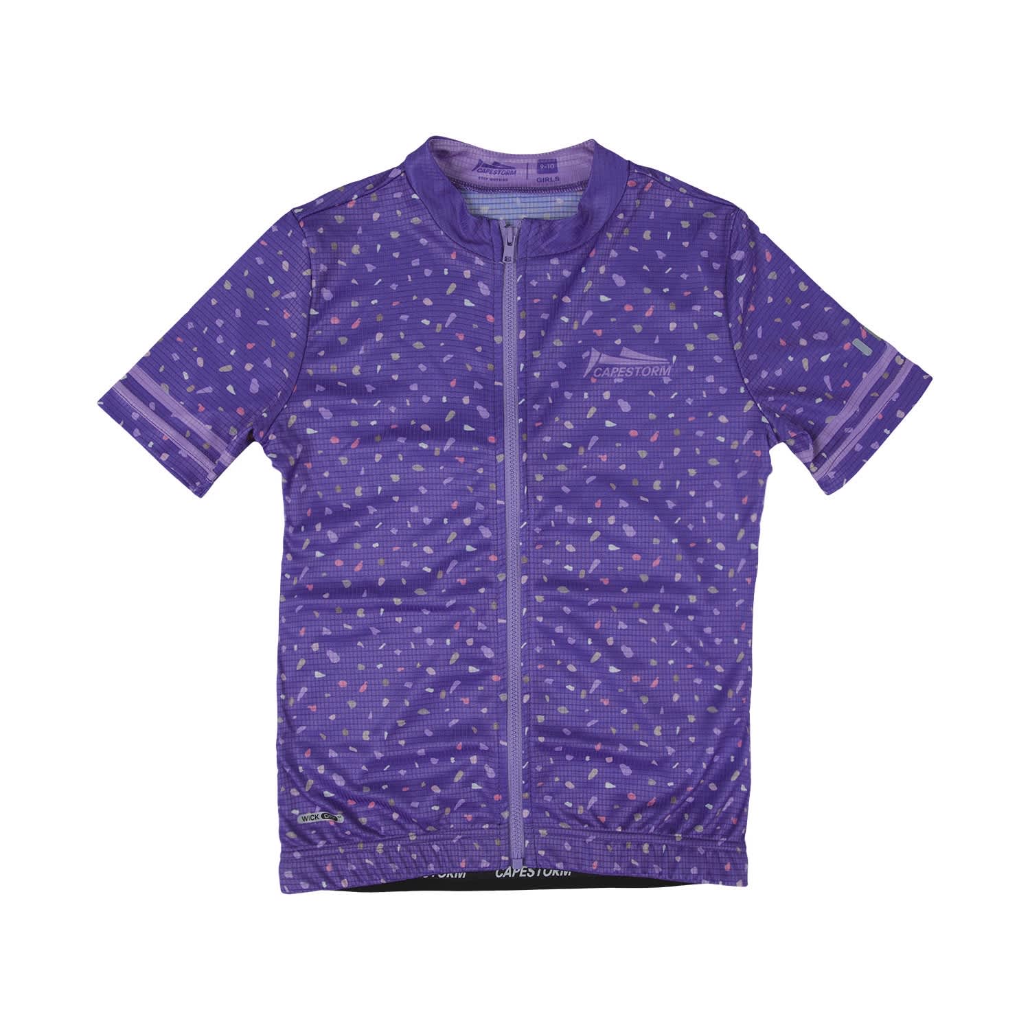 Capestorm Girls Terrazzo Cycling Jersey - default