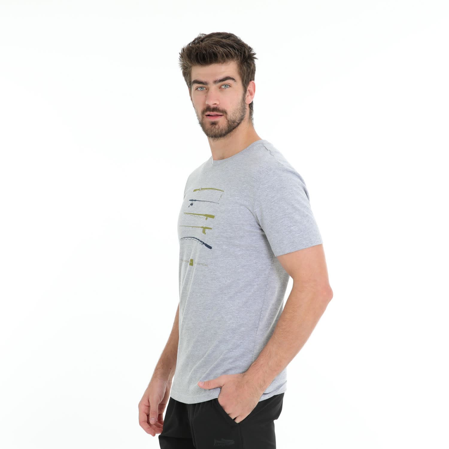 Capestorm Men's Eat Sleep Fish Tee - default