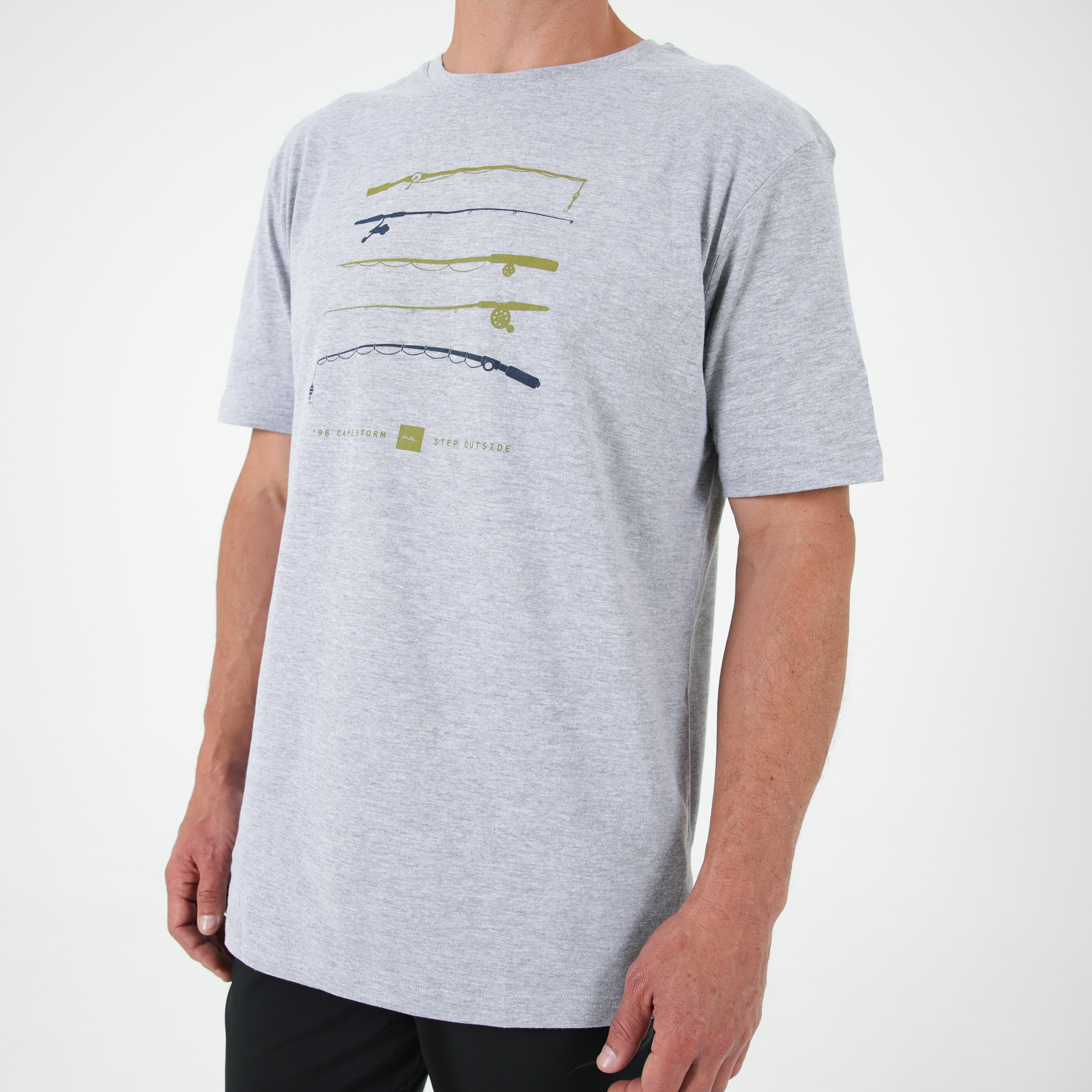 Capestorm Men's Eat Sleep Fish Tee - default