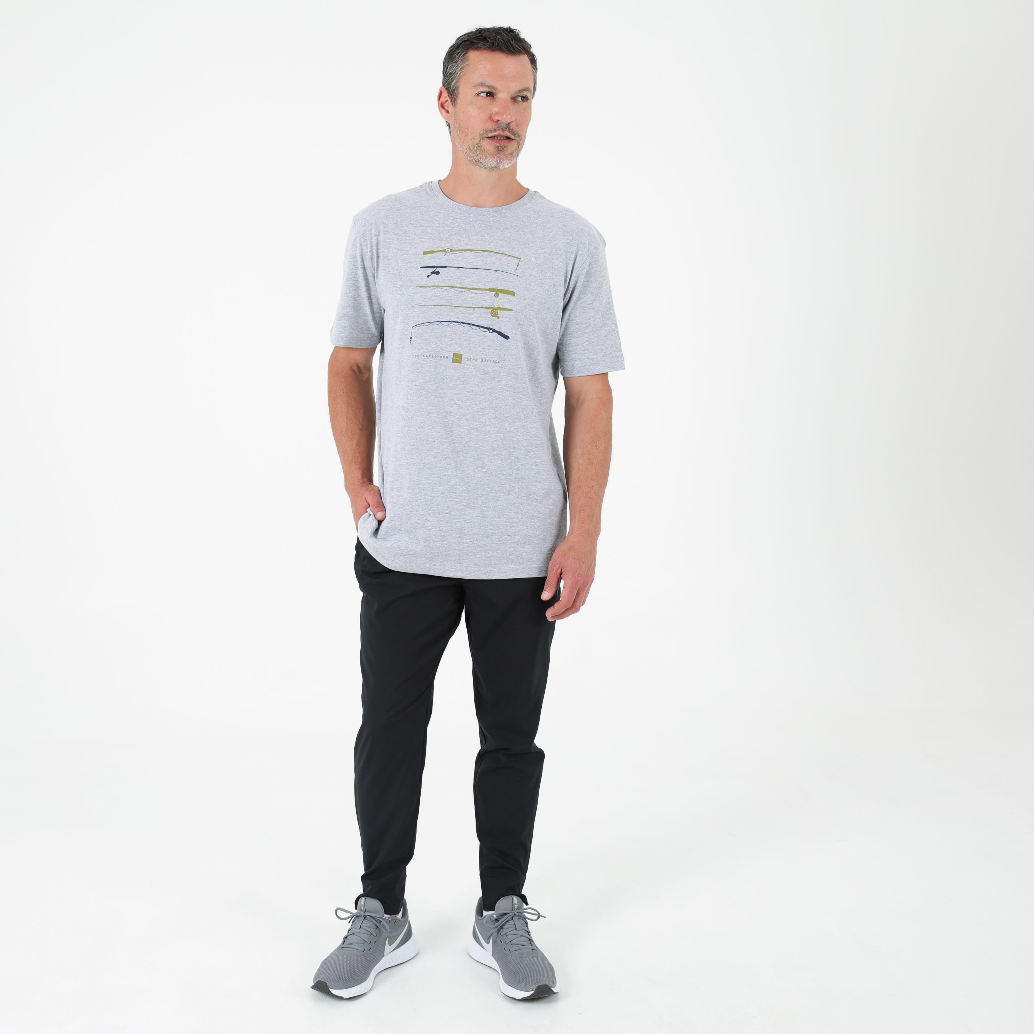 Capestorm Men's Eat Sleep Fish Tee - default