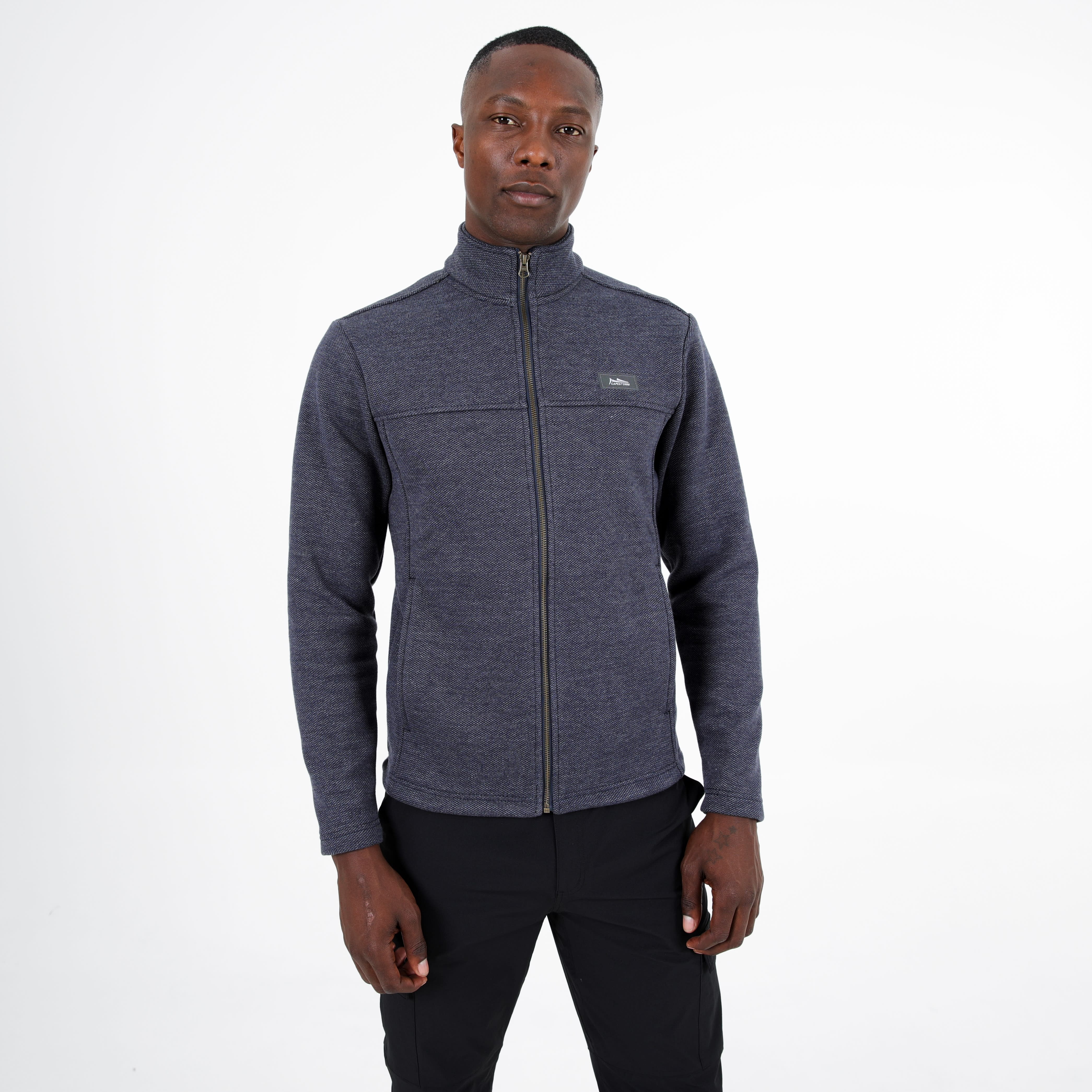 Capestorm Men's Indigo Full Zip Fleece Top - default