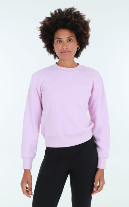 OTG Luxe Fleece Crew Sweat Top - default