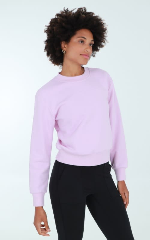 OTG Luxe Fleece Crew Sweat Top - default