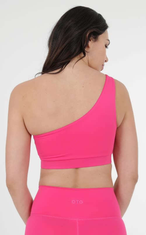 OTG One Shoulder Crop Top - default