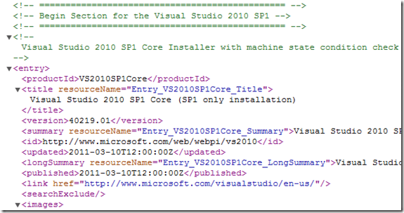 292111_autoinstall_webpi_VS2010SP1Core