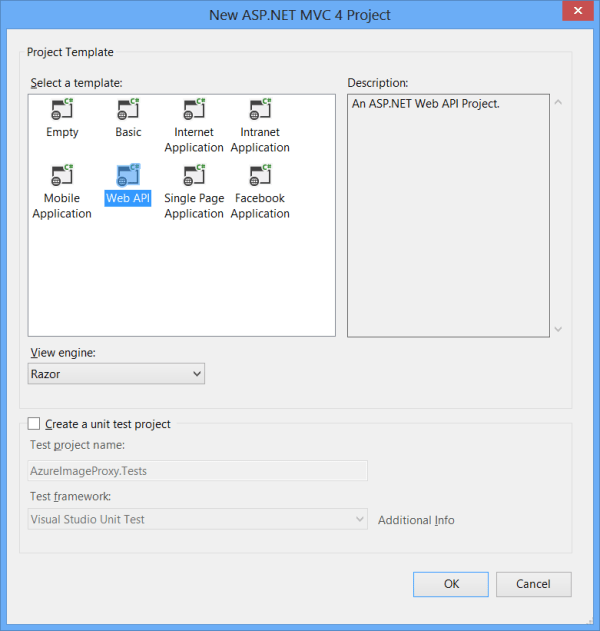 WebAPI project