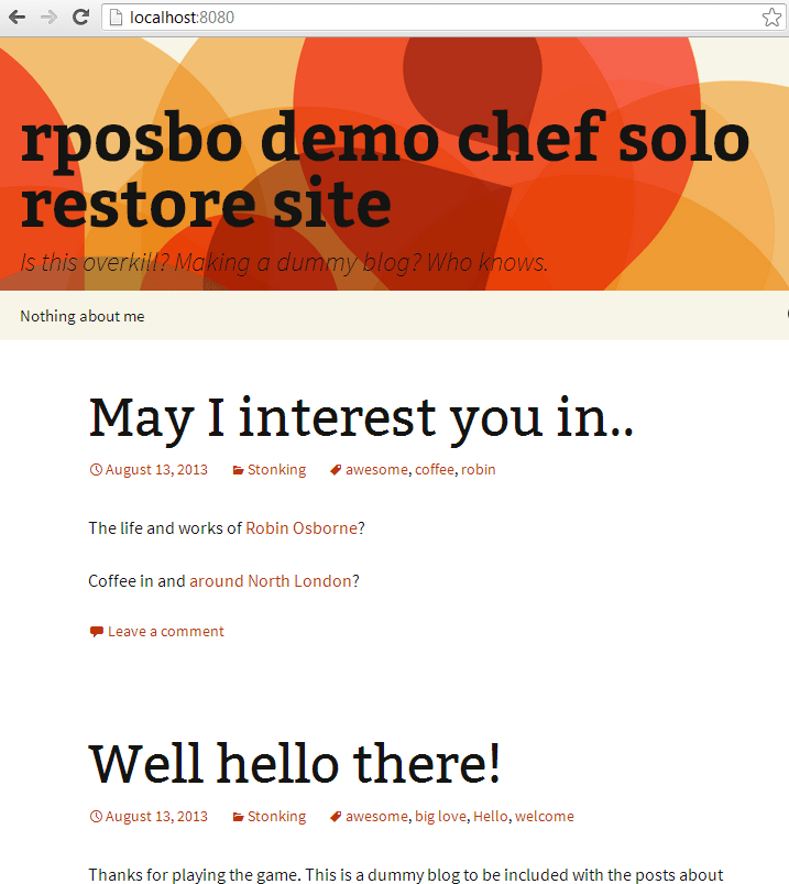 restored blog from github