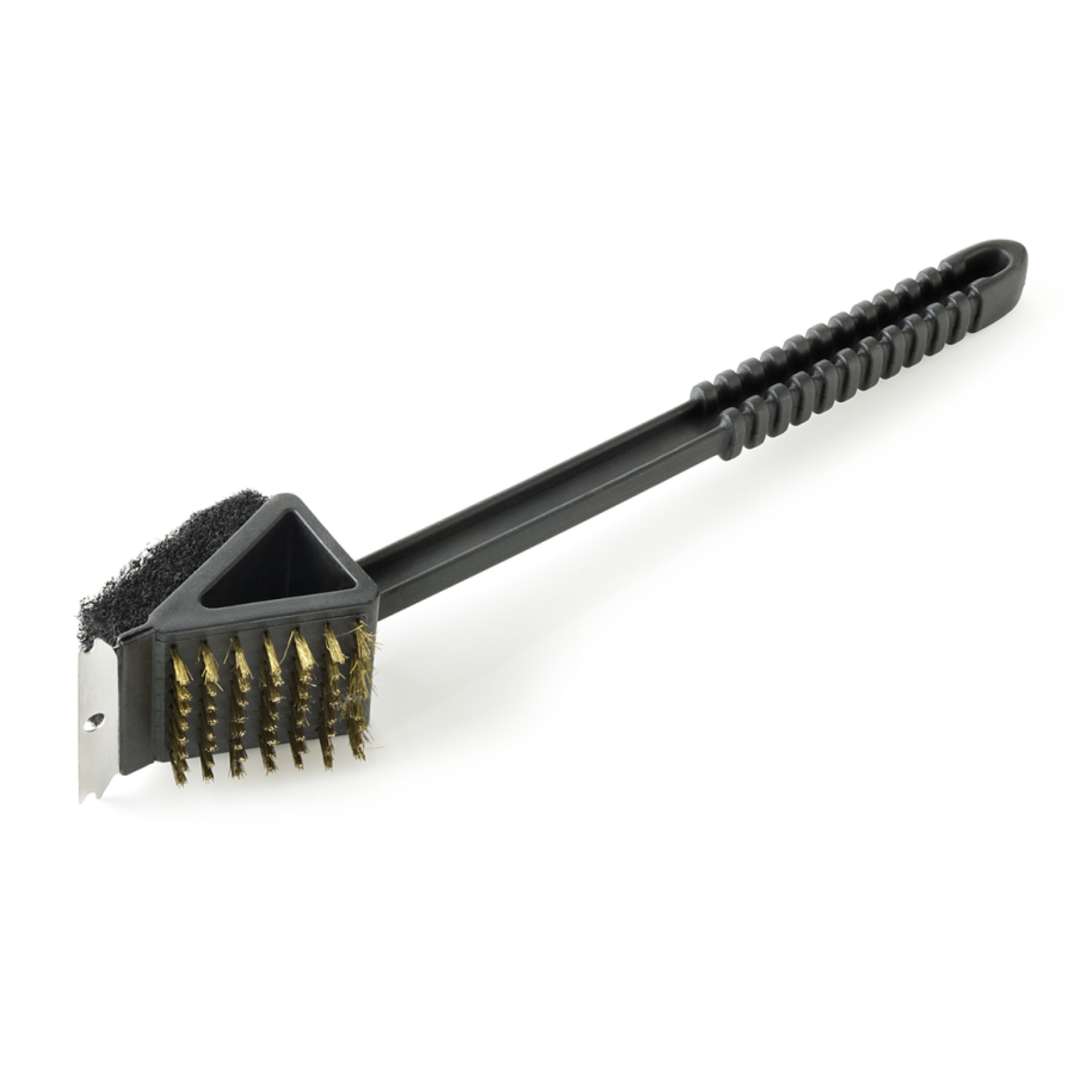 3-in-1 long brush black
