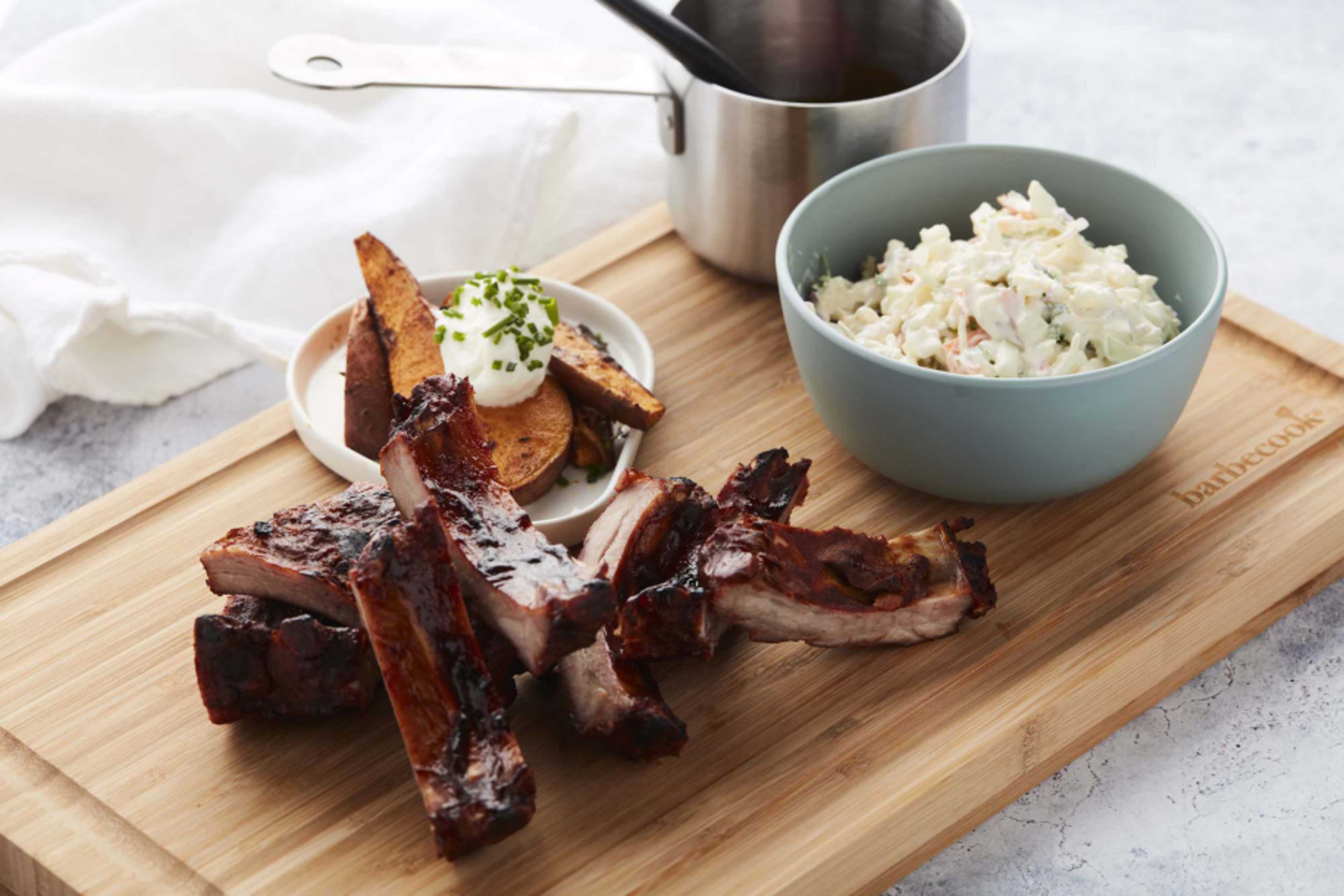 Meat and rib rack