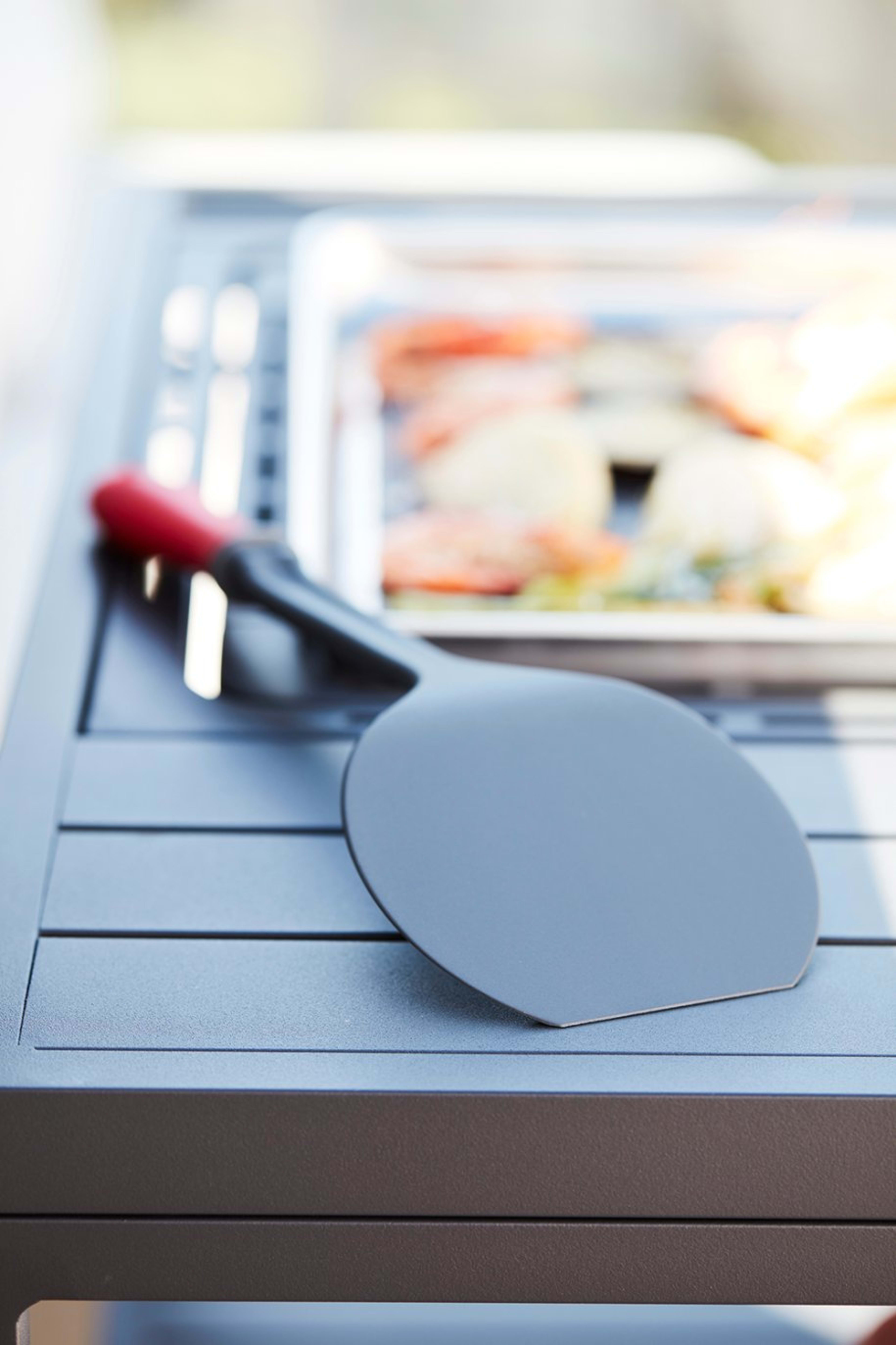 Nylon anti-scratch plancha spatula red